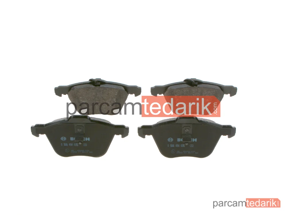 BOSCH 0986494035 | Fren Balatası (Ön) — VW Sharan, VW Sharan, Ford Galaxy I