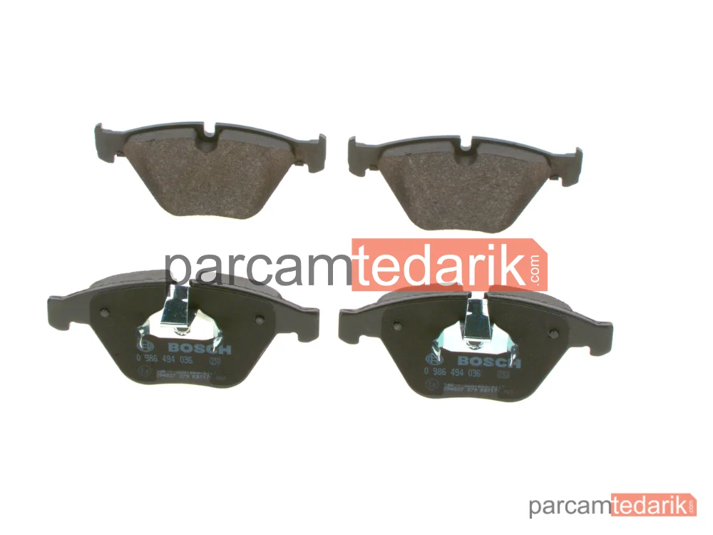 0986494036 | Fren Balatası (Ön) — BMW 5, BMW 5 Touring, BMW 3 Touring