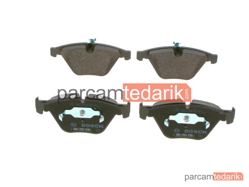 BOSCH 0986494036 | Fren Balatası (Ön) — BMW 5, BMW 5 Touring, BMW 3 Touring