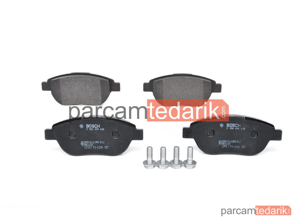 BOSCH 0986494038 | Fren Balatası (Ön) — Citroen C4 I, Citroen Xsara Picasso, Peugeot 307 Break