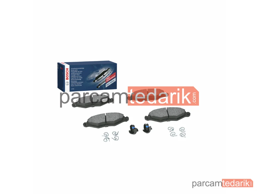 0986494039 | Fren Balatası (Ön) — Peugeot 206, Peugeot 206+, Peugeot 206 SW