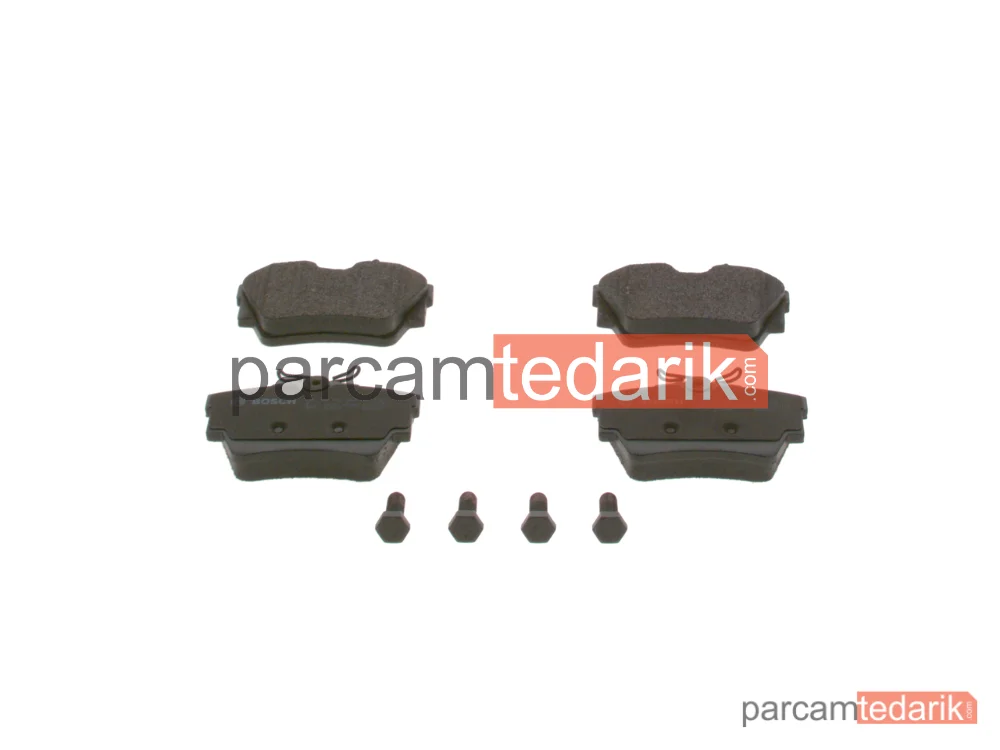 BOSCH 0986494040 | Fren Balatası (Arka) — Renault Trafic III, Renault Trafic II, Fiat Talento