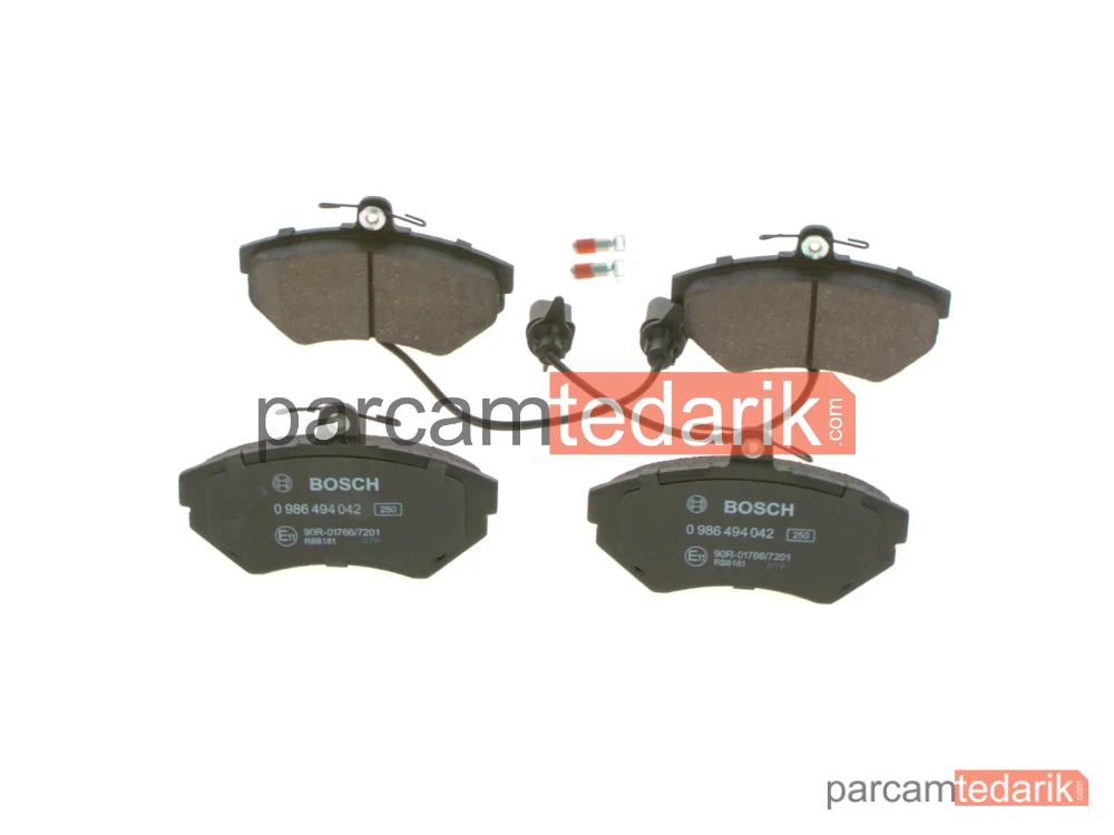 BOSCH 0986494042 | Fren Balatası — Audi A4 B5, Audi A4 B7, VW Passat B5