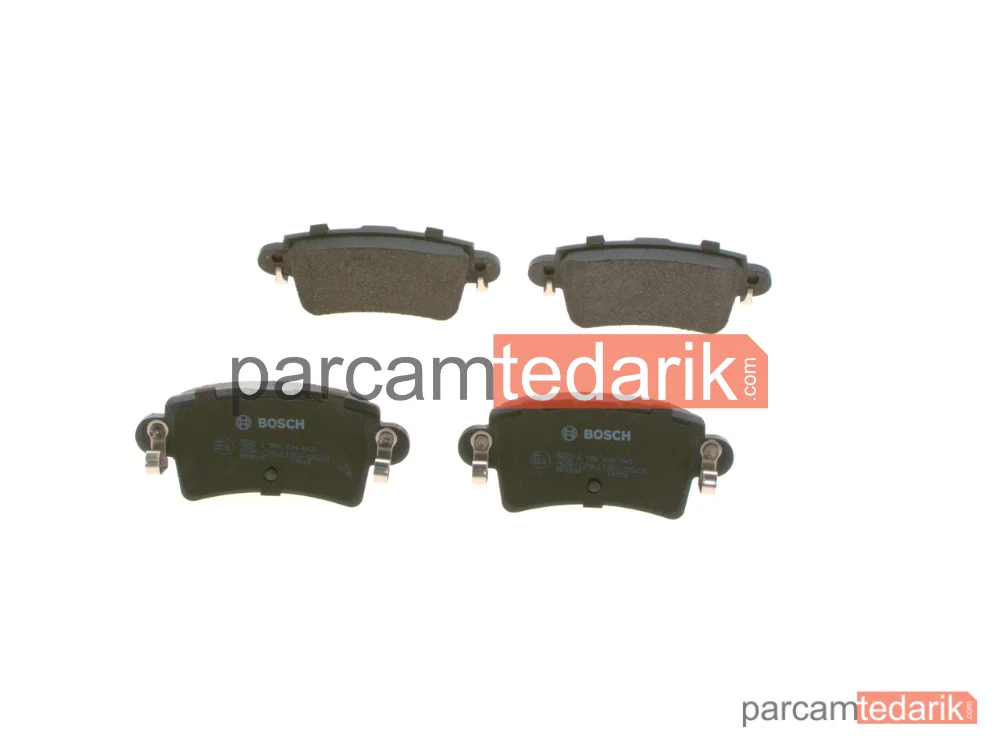 BOSCH 0986494043 | Fren Balatası (Arka) — Renault Master II, Opel Movano A, Nissan Interstar