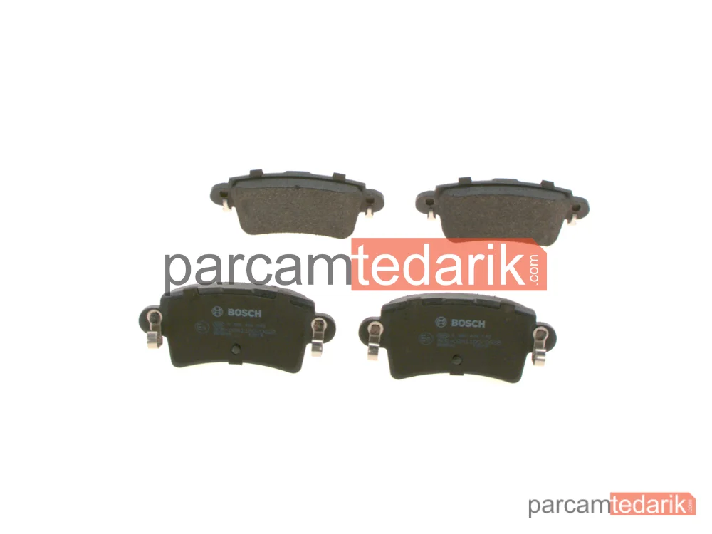 BOSCH 0986494043 | Fren Balatası (Arka) — Renault Master II, Opel Movano A, Nissan Interstar