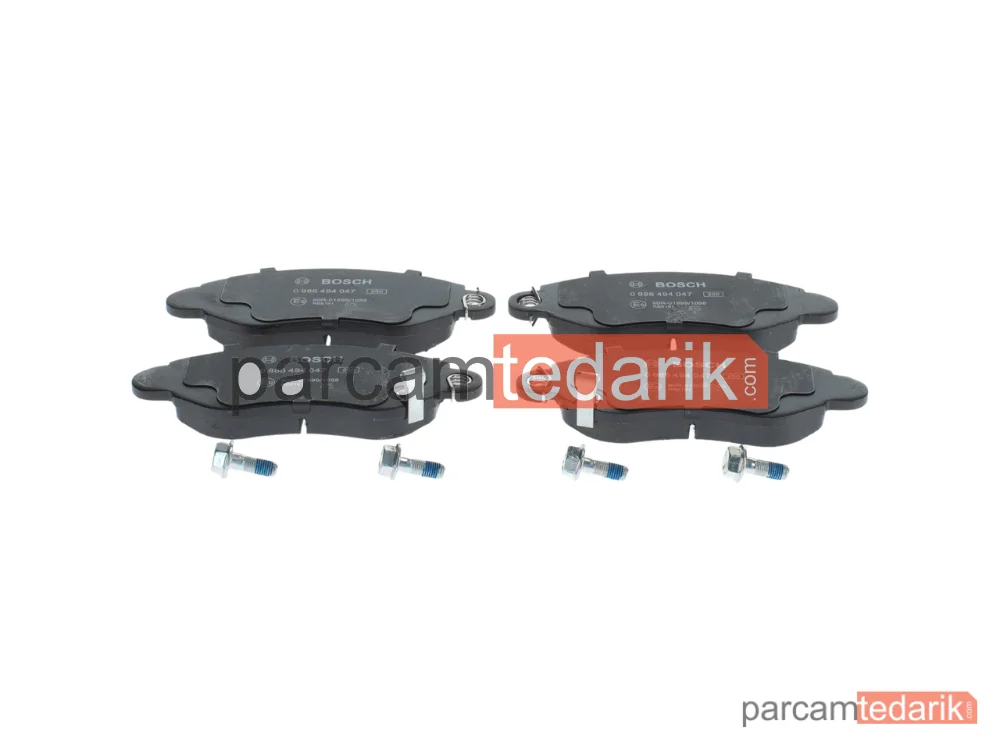 BOSCH 0986494047 | Fren Balatası (Ön) — Ford Transit