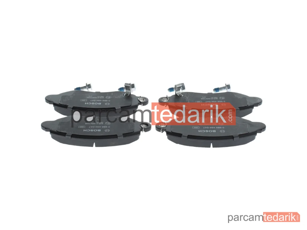 BOSCH 0986494047 | Fren Balatası (Ön) — Ford Transit