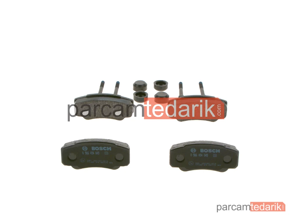 BOSCH 0986494049 | Fren Balatası (Arka) — Fiat Ducato, Peugeot Boxer, Citroen Jumper II