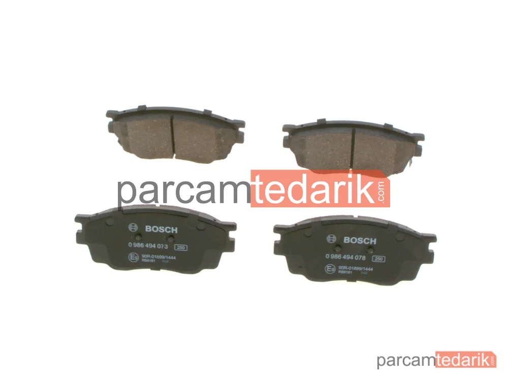 BOSCH 0986494078 | Fren Balatası (Ön) — Mazda 6