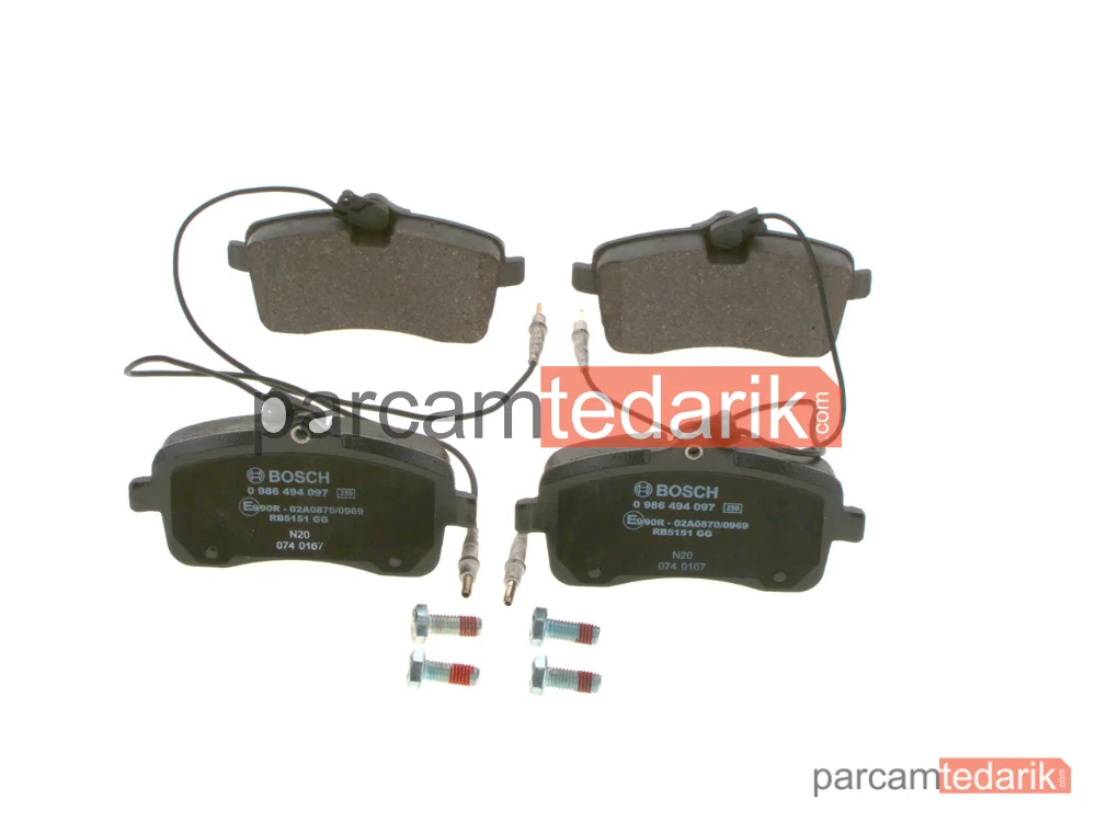 0986494097 | Fren Balatası — Peugeot 407, Peugeot 407 SW