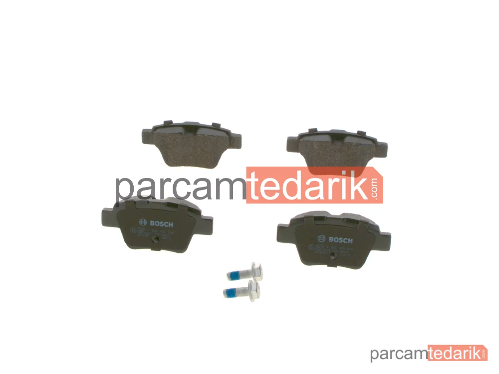 0986494099 | Fren Balatası (Arka) — Citroen C4 I, Peugeot 307 Break, Peugeot 307 SW