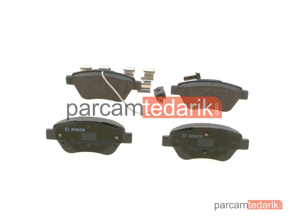 BOSCH 0986494113 | Fren Balatası (Ön) — Fiat Idea, Fiat Qubo, Fiat Fiorino
