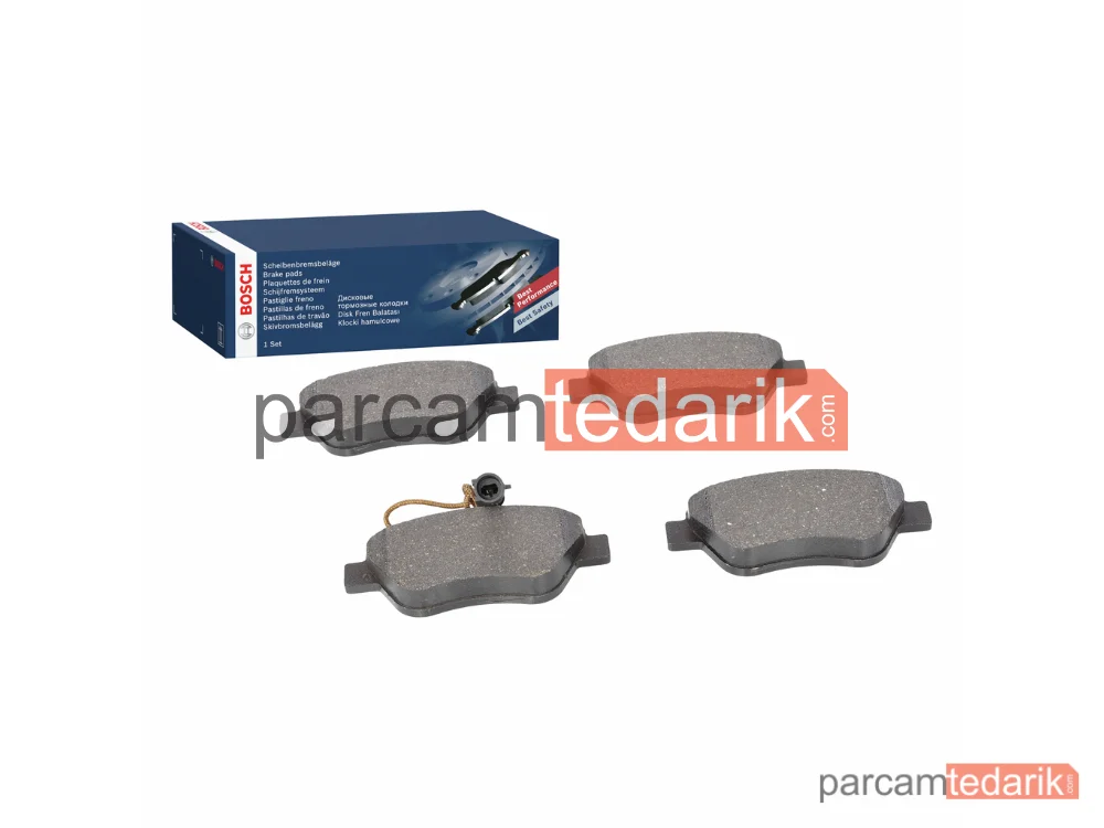 0986494113 | Fren Balatası (Ön) — Fiat Idea, Fiat Qubo, Fiat Fiorino