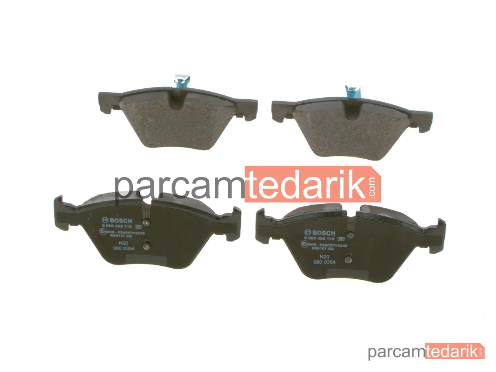 BOSCH 0986494118 | Fren Balatası (Ön)