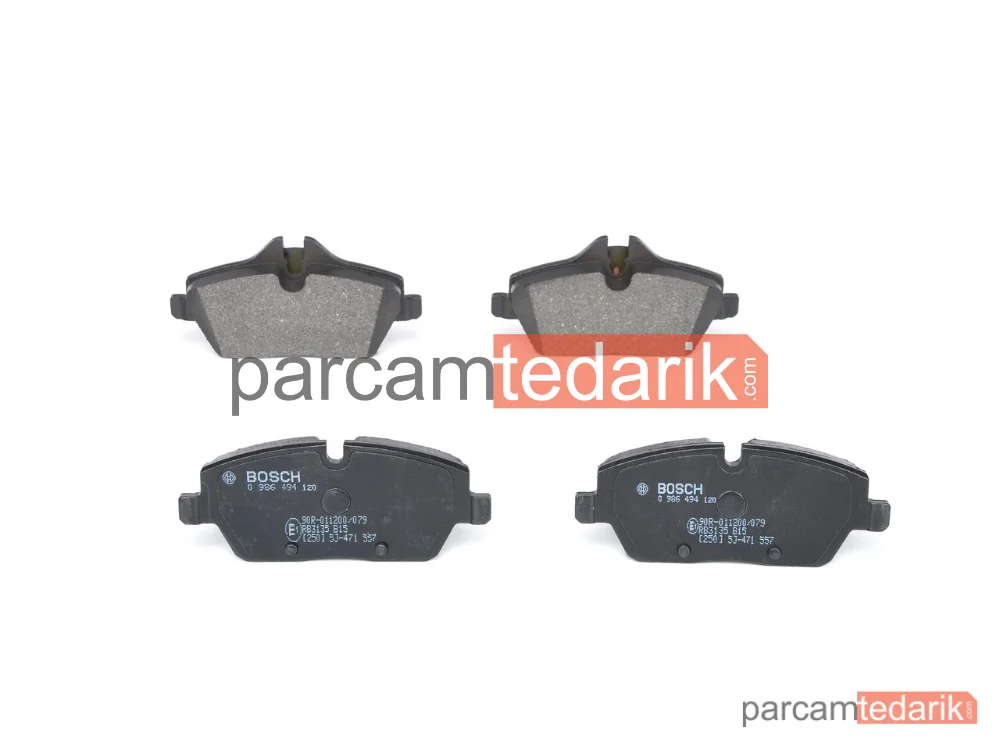 BOSCH 0986494120 | Fren Balatası (Ön) — Mini, Mini Clubman, Mini Cabrio