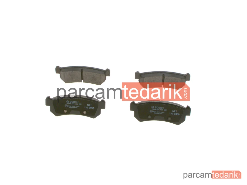 0986494133 | Fren Balatası (Arka) — Chevrolet Lacetti, Chevrolet Nubira, Daewoo Lacetti