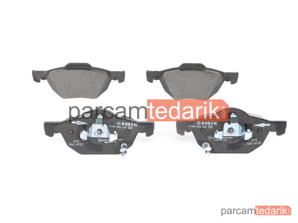 0986494135 | Fren Balatası (Ön) — Honda Accord VII, Honda Accord VII Tourer