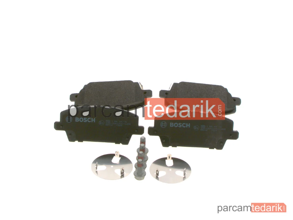 0986494136 | Fren Balatası (Ön) — Honda Civic VIII