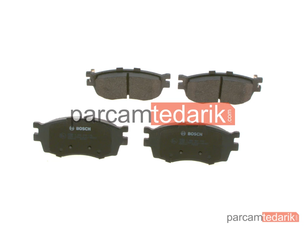 BOSCH 0986494139 | Fren Balatası (Ön) — Hyundai i20 I, Kia Rio II, Hyundai Accent III
