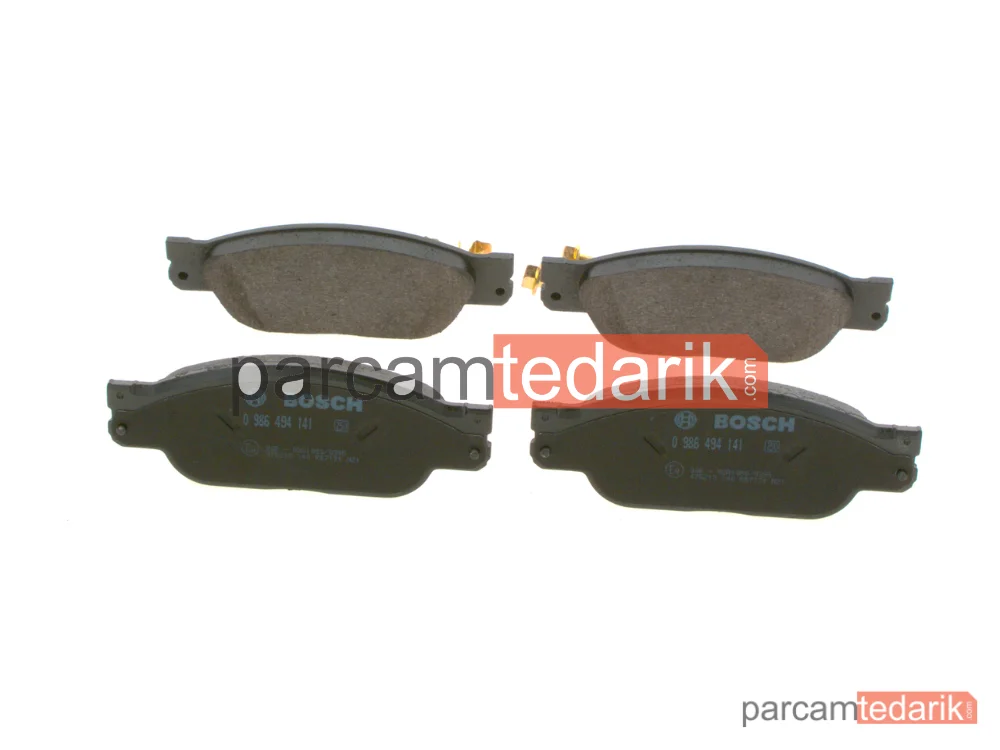 BOSCH 0986494141 | Fren Balatası (Ön) — Jaguar S-Type II