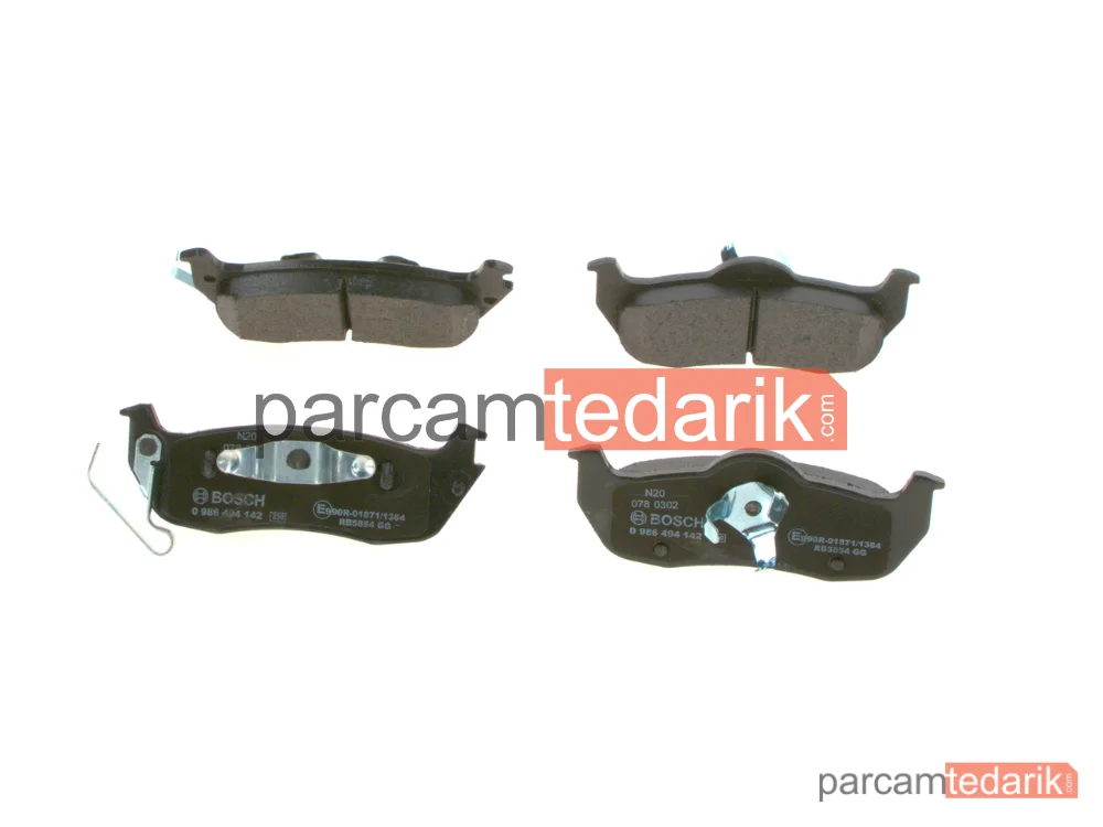 0986494142 | Fren Balatası (Arka) — Jeep Grand Cherokee III, Jeep Commander