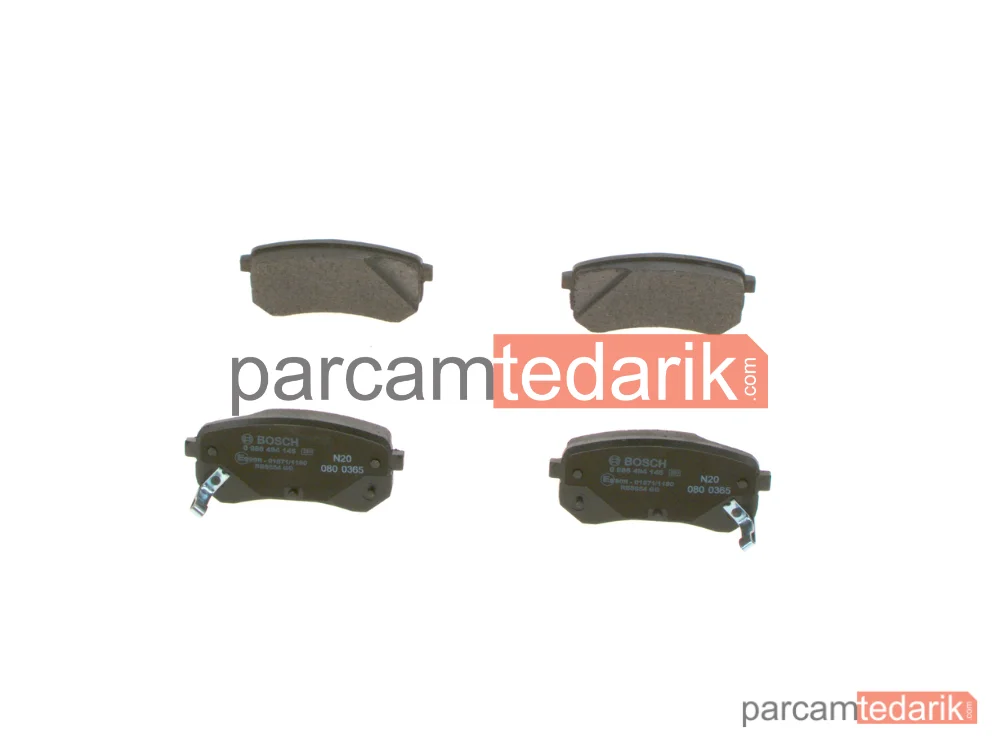 0986494145 | Fren Balatası (Arka) — Hyundai i10 I, Kia Picanto I