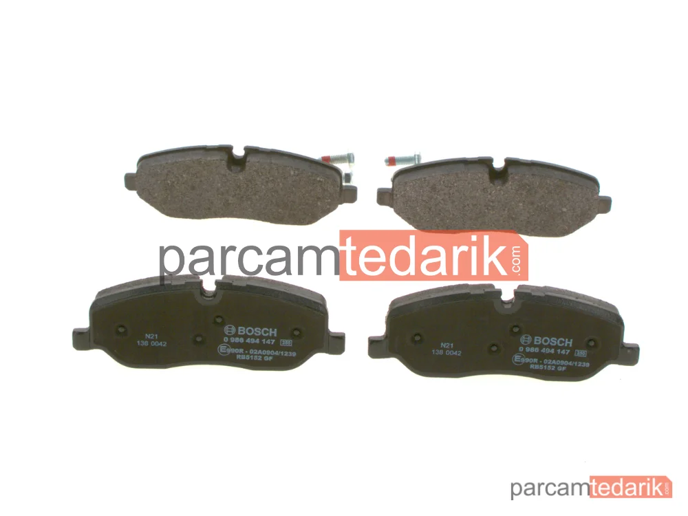 BOSCH 0986494147 | Fren Balatası (Ön) — Land Rover Discovery IV, Land Rover Range Rover III