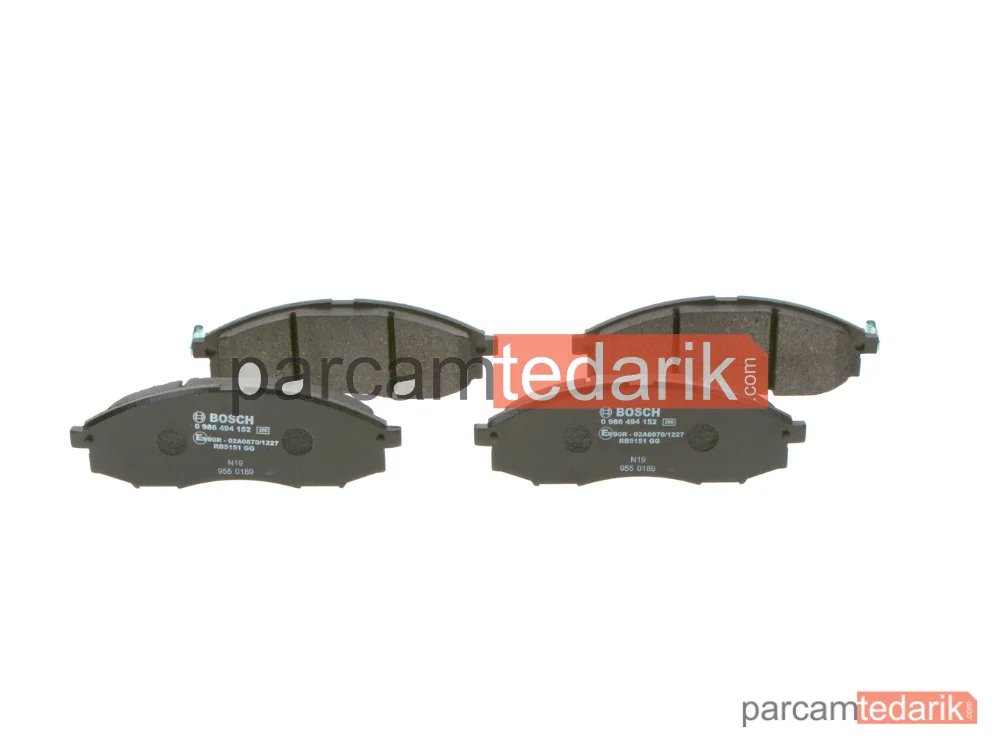 0986494152 | Fren Balatası (Ön) — Nissan Pick UP, Nissan NP300