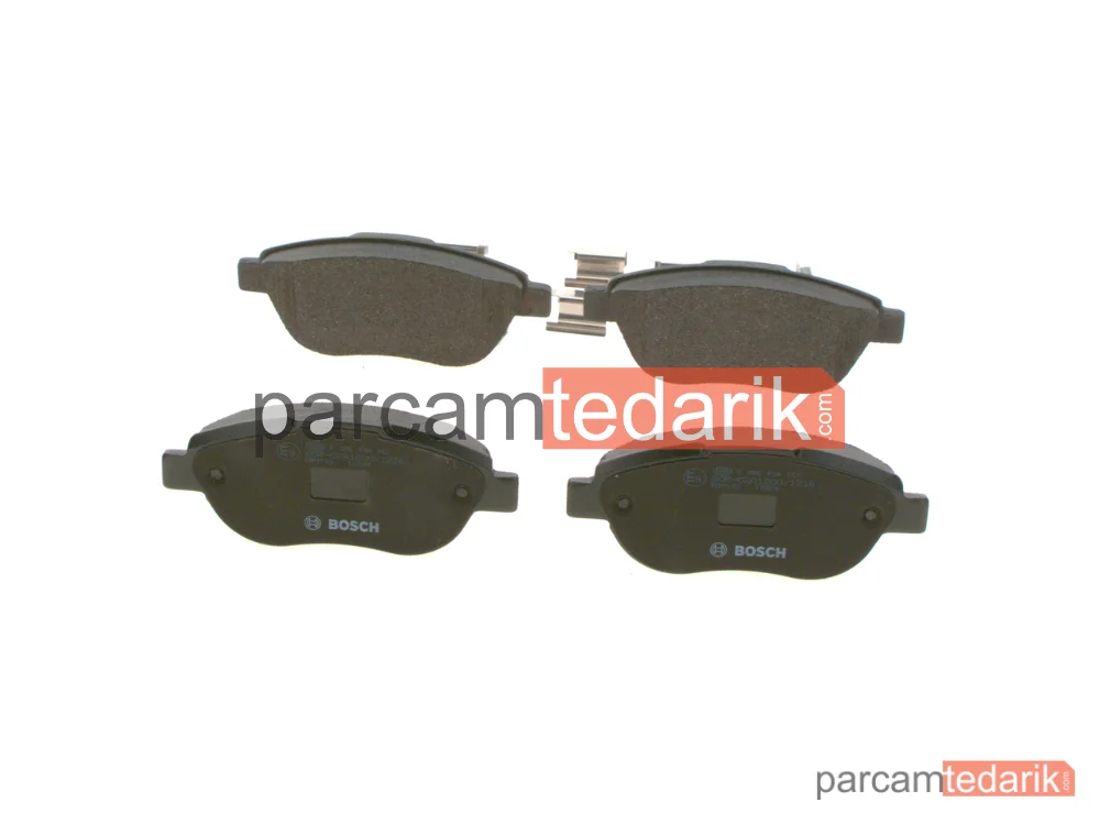 BOSCH 0986494157 | Fren Balatası (Ön) — Fiat 500L, Opel Corsa D