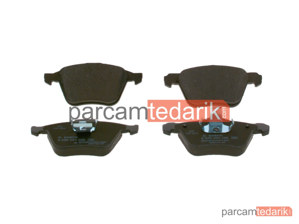 0986494158 | Fren Balatası (Ön) — Volvo V70 II, Volvo S60 I, Volvo XC90 I