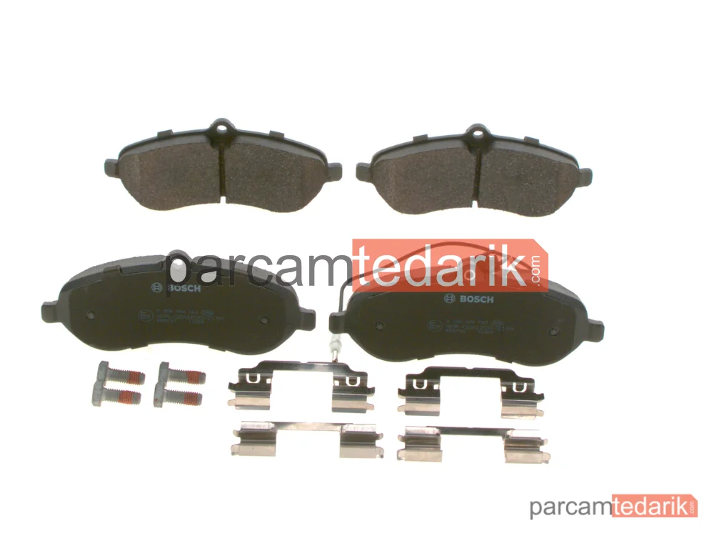 BOSCH 0986494163 | Fren Balatası (Ön) — Citroen Jumpy II, Peugeot Expert Tepee, Peugeot Expert