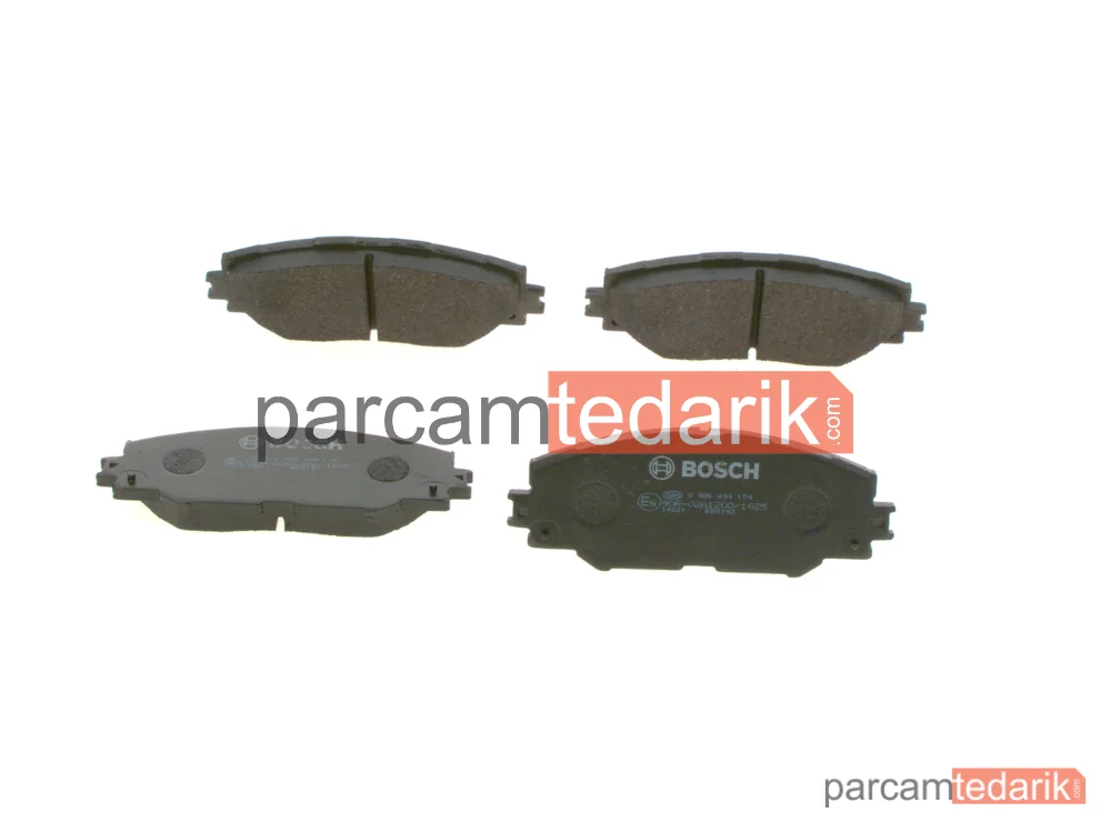 BOSCH 0986494174 | Fren Balatası (Ön) — Toyota Rav 4 IV, Toyota Rav 4 III, Toyota Auris