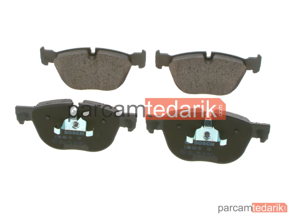 BOSCH 0986494191 | Fren Balatası (Ön) — BMW X5, BMW X6