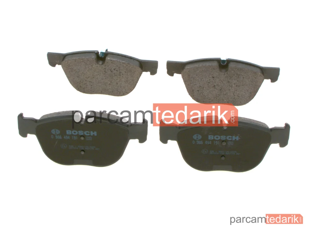 BOSCH 0986494191 | Fren Balatası (Ön) — BMW X5, BMW X6