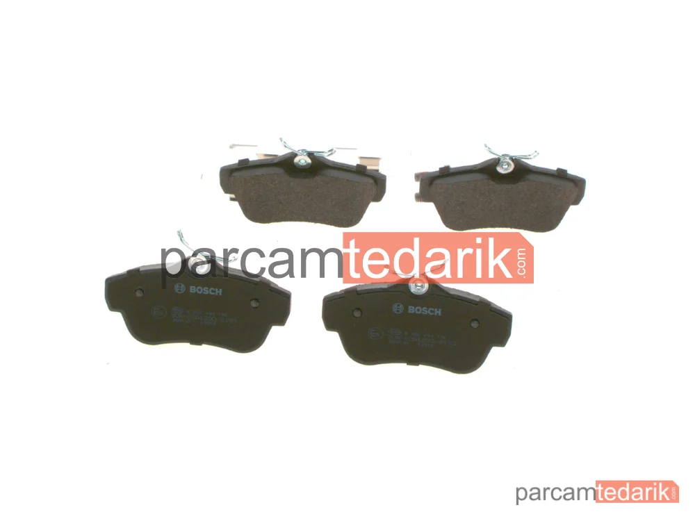 BOSCH 0986494192 | Fren Balatası (Arka) — Citroen Jumpy II, Peugeot Expert Tepee, Peugeot Expert
