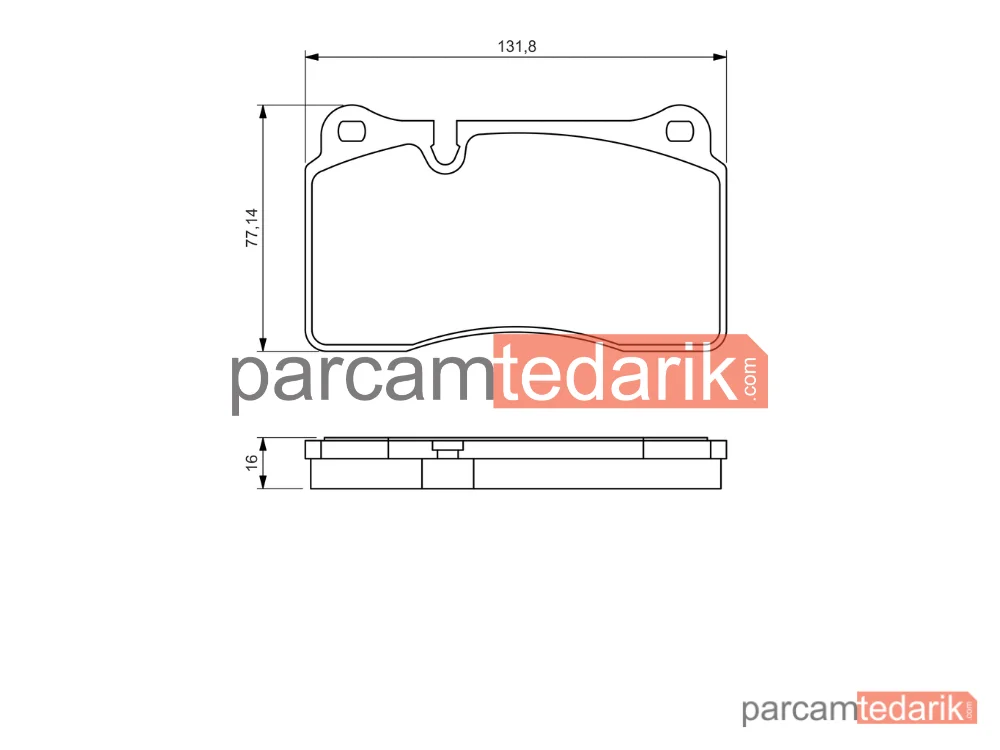 BOSCH 0986494207 | Fren Balatası — Seat Ateca, Seat Leon, VW Touareg