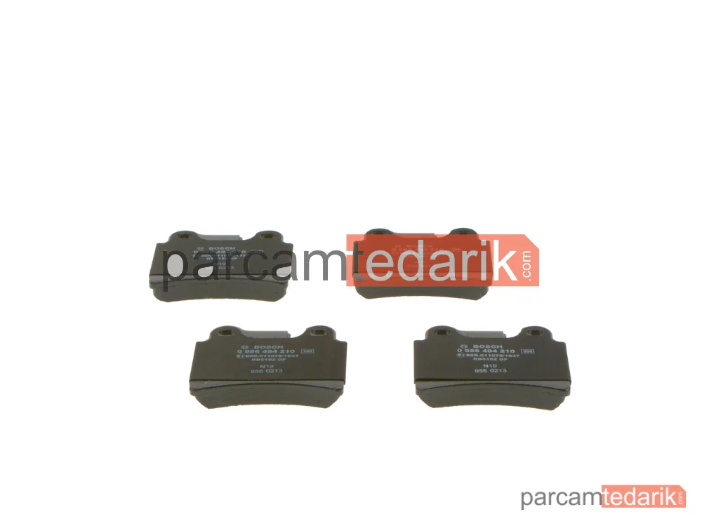 BOSCH 0986494210 | Fren Balatası (Arka) — VW Touareg