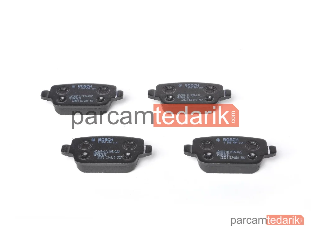 BOSCH 0986494214 | Fren Balatası (Arka) — Ford Mondeo IV, Ford S-Max, Ford Galaxy II