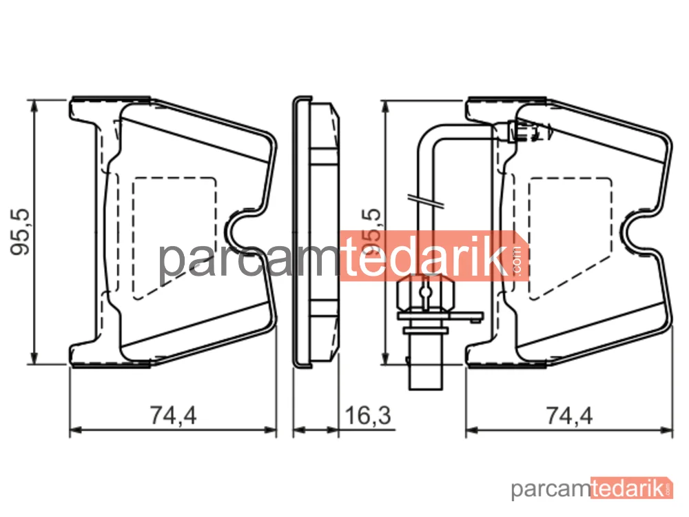 BOSCH 0986494216 | Fren Balatası (Ön) — VW Phaeton, Audi R8, Audi R8 Spyder