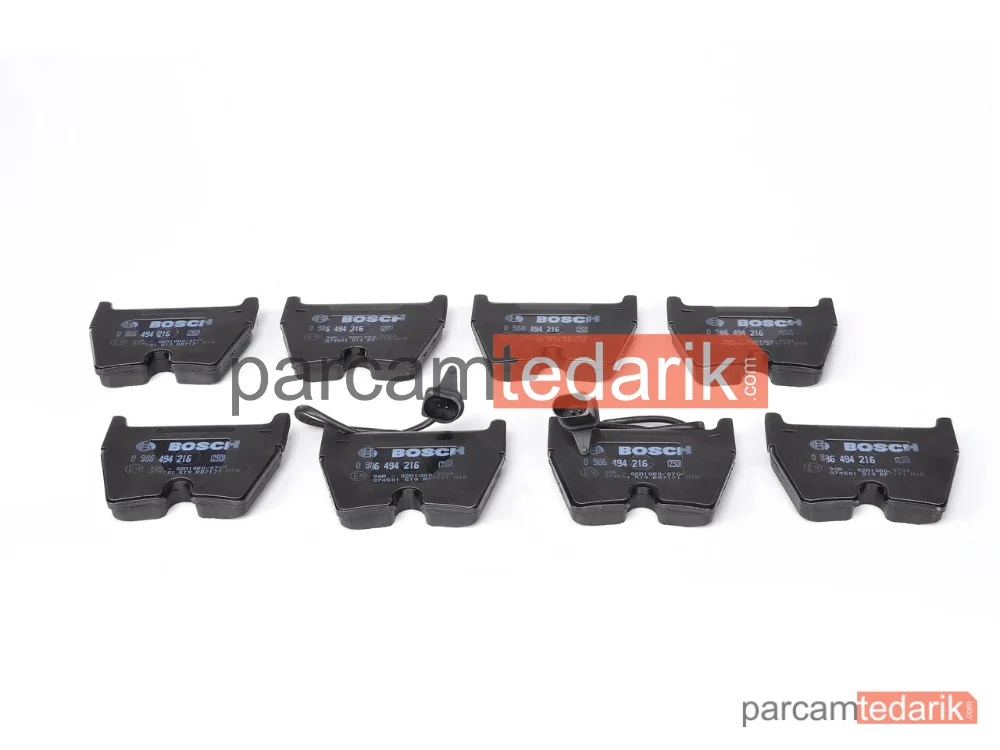 BOSCH 0986494216 | Fren Balatası (Ön) — VW Phaeton, Audi R8, Audi R8 Spyder