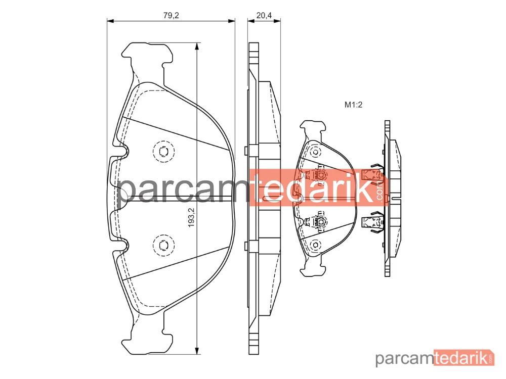 BOSCH 0986494217 | Fren Balatası (Ön) — BMW X5