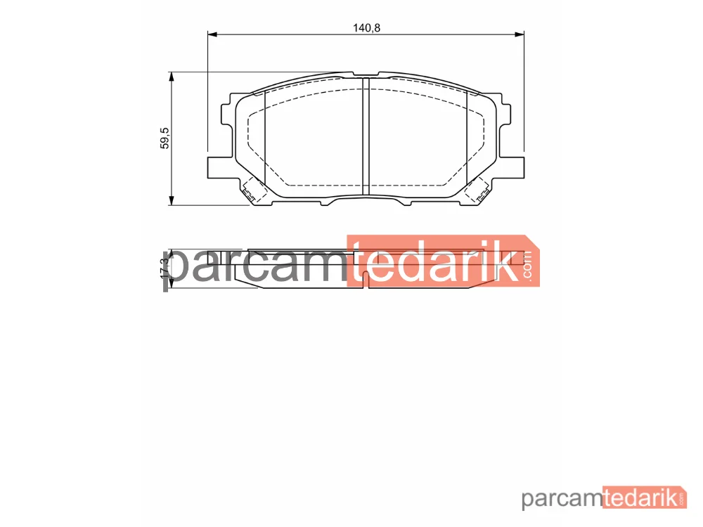 BOSCH 0986494218 | Fren Balatası (Ön) — Lexus RX