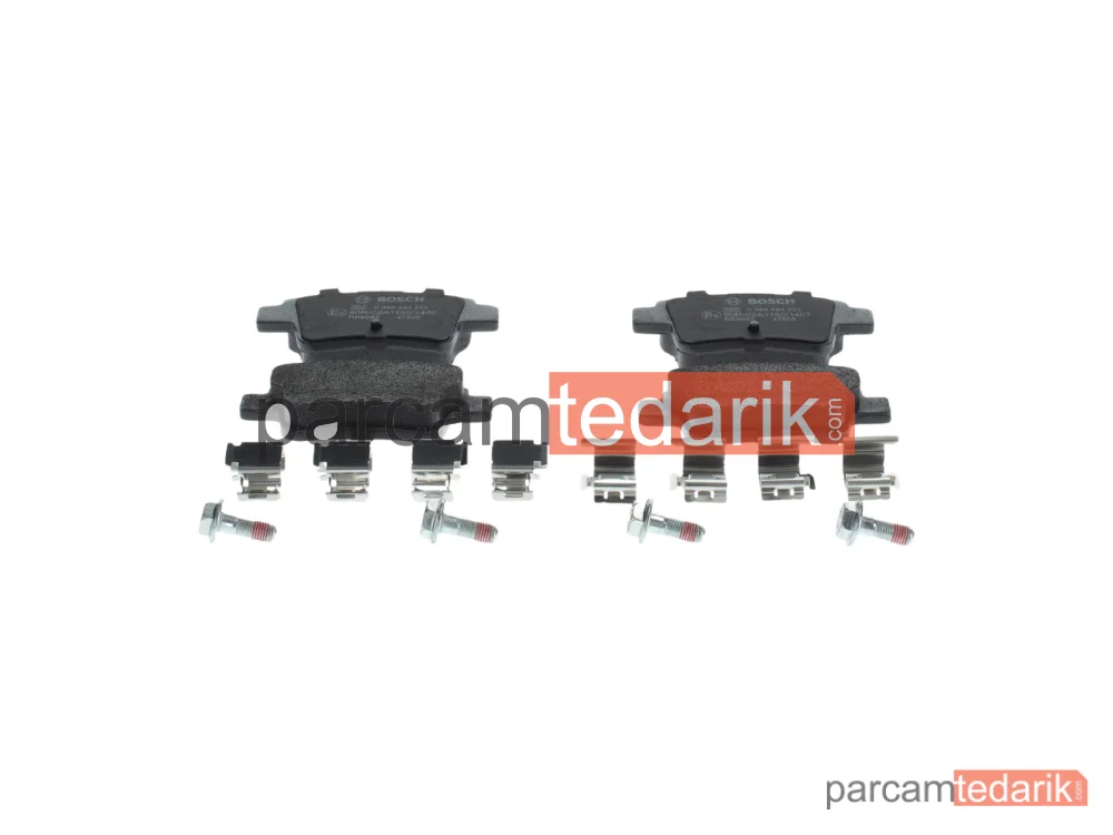 0986494222 | Fren Balatası (Arka) — Fiat Grande Punto, Opel Corsa D, Abarth Grande Punto