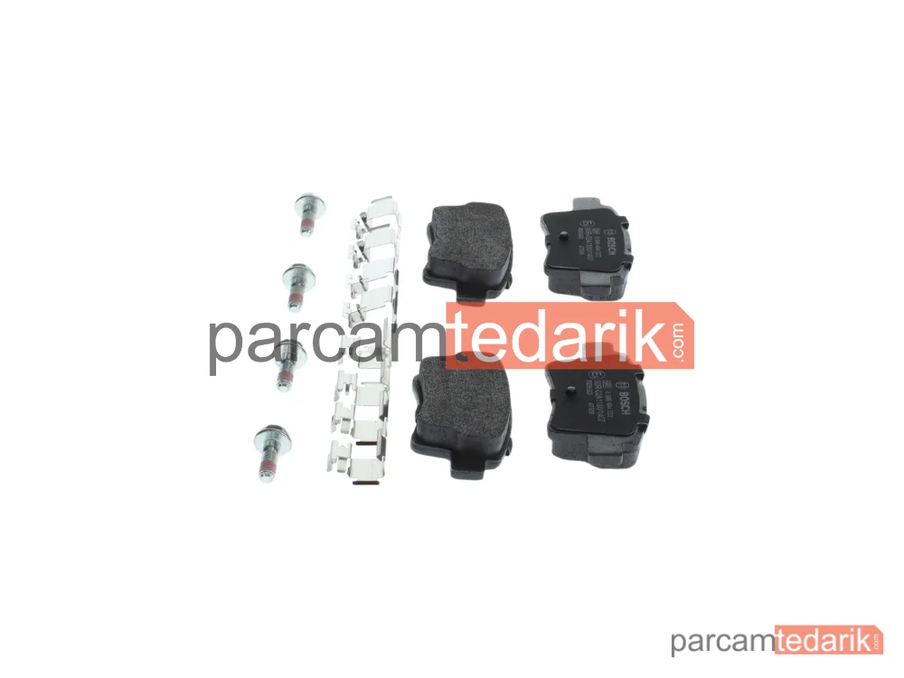 BOSCH 0986494222 | Fren Balatası (Arka) — Fiat Grande Punto, Opel Corsa D, Abarth Grande Punto