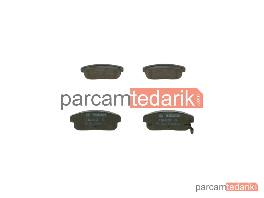 0986494223 | Fren Balatası (Arka) — Mazda RX-8, Nissan Cefiro III, Nissan Maxima / Maxima QX V