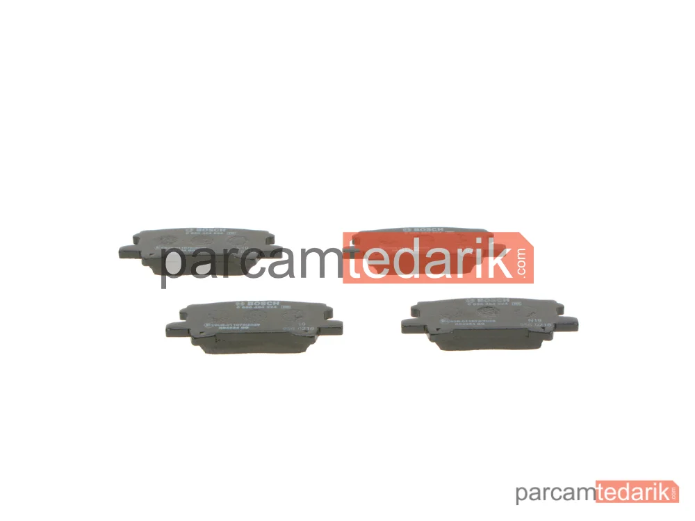 BOSCH 0986494224 | Fren Balatası (Arka) — Lexus RX