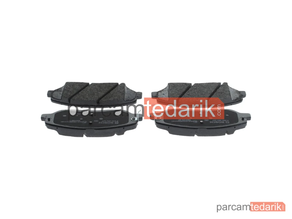 BOSCH 0986494227 | Fren Balatası — Hyundai Santa FÉ II, Hyundai Santa FÉ III, Hyundai Grand Santa FÉ