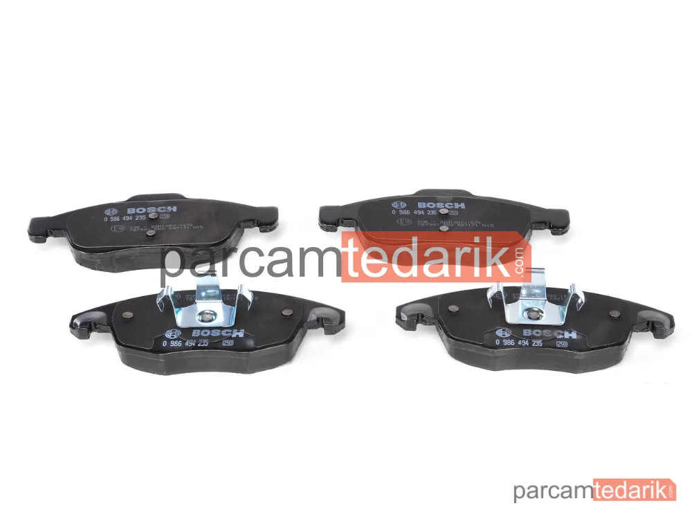 BOSCH 0986494235 | Fren Balatası (Ön) — Citroen Berlingo, Citroen Berlingo Multispace