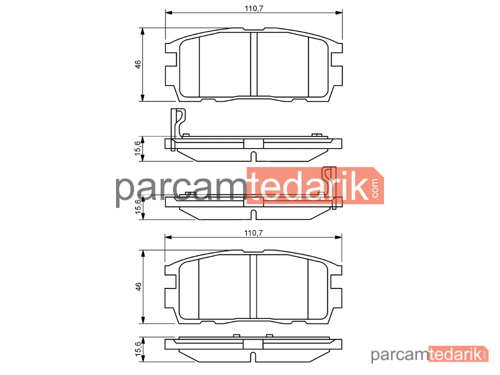 BOSCH 0986494251 | Fren Balatası (Arka) — Opel Antara A, Chevrolet Captiva, Chevrolet Captiva Sport