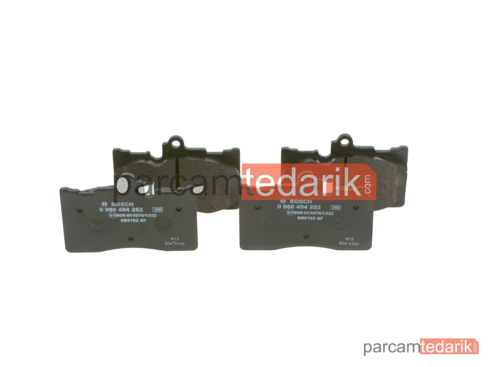 BOSCH 0986494252 | Fren Balatası (Ön) — Lexus GS, Lexus RC, Lexus LS